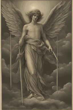 The angel of death; celestial art