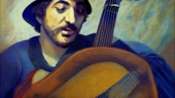 portrait off mandolin by vangog