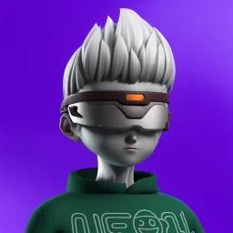 cute boy 3D