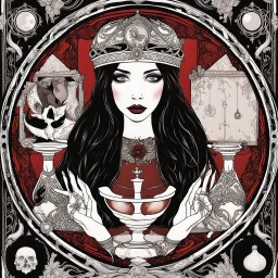 A tarot card is also a magazine cover.
