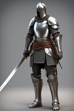 Medieval knight, swinging a long sword, full body armor, highly realistic, ultra-detailed --ar 68:128 --stylize 750 --v 5.2