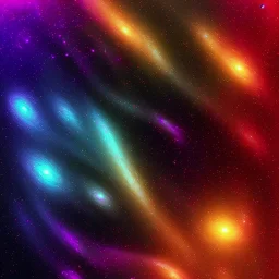 Ultra detailed gradient galaxy