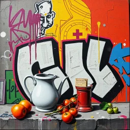 Graffiti Art. Still life.