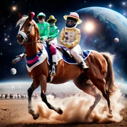 The Kentucky Derby in outer space