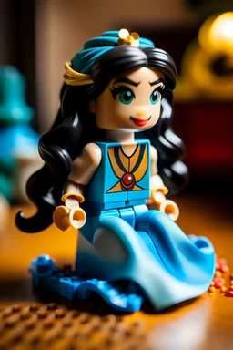 A Lego Disney princess jasmine minidoll