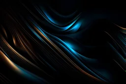 dark blue blurry abstract background with 3d effect and copper hues