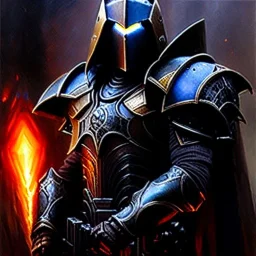 portrait 'Dark Templar-Starcraft' ancient metal armor ,painting by gaston bussiere, greg rutkowski, yoji shinkawa, yoshitaka amano, tsutomu nihei, donato giancola, tim hildebrandt, oil on canvas, cinematic composition, extreme detail,fit full head inside picture,16k