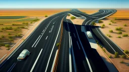 major multi-lane highway america