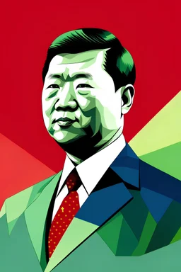 xi ping china's president cubic style