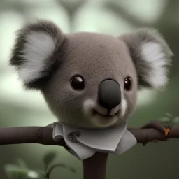universe koala happy floating