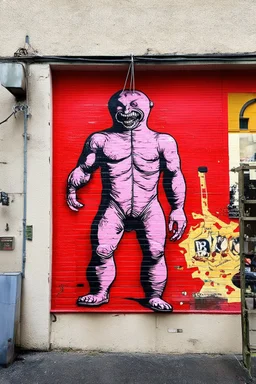 Hanging up the meat suit; Lowbrow Street Art