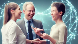 The image for the article could depict two individuals engaged in friendly conversation, wearing expressive smiles on their faces. This image symbolizes effective communication and trust-building in personal relationships, as the individuals appear to be enjoying the dialogue and positive interaction with each other.