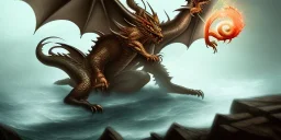 dragon god fighting a dragon god storm