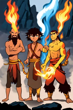 Avatar: The First Firebender, Caveman Firebender