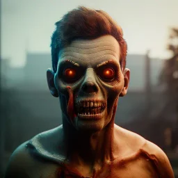 Zombie unreal 5, octane render, cinema4d, redshift render, hyper realistic, cenematic, vibrancy, synthwave, retouch, centered, dynamic lighting, dramatic lighting, 4k, highly detailed, attractive beautiful, realistic, epic composition, holographic,