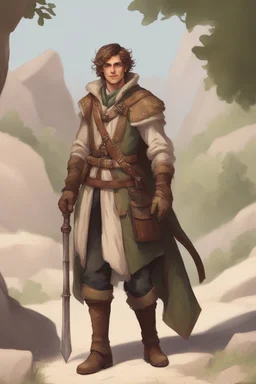 Male human apothecary adventurer ranger