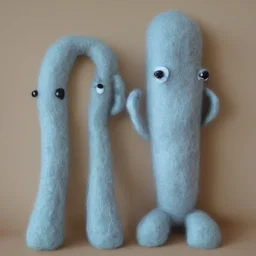 squidward, made out of wool