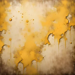 Hyper Realistic Yellow & Beige Grungy Texture