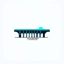 Viaduct as logo (without text). Single-spirited style, less details. Easy to remember and recognize.