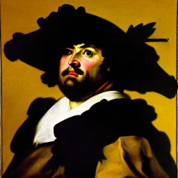 portrait of sancho panza Francisco de Goya Style