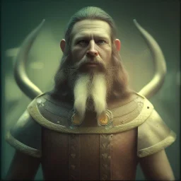 A viking with muscles and sharp blaids, scary, steam punk, realistic, made in octane, cinematic, ultra-realistic, extremely detailed octane rendering, 8K, VRAY Super Real ar 2:3, dof photorealistic futuristic 50mm lens hard lighting dark gray tintype photograph, realistic lighting, sepia color