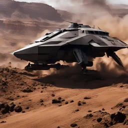 Starship Troopers Up-Close in the Dirt