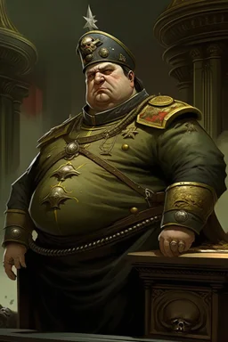 fat military general fantasy