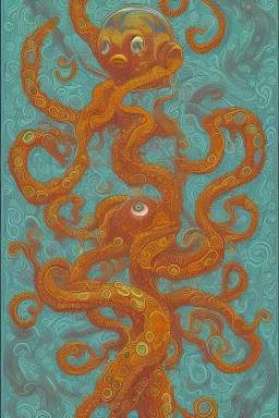 Octopuss naive art