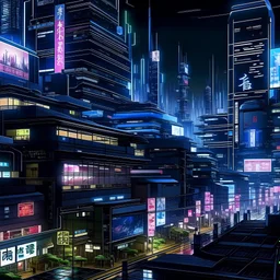 Japanese cyber city