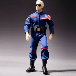 G.i. Joe Biden toy doll airforce flightsuit face sunglasses with black boots full body in package 2020