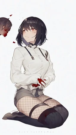 Babası için insan öldüren bir kız kanlı bir eldiven takıyor