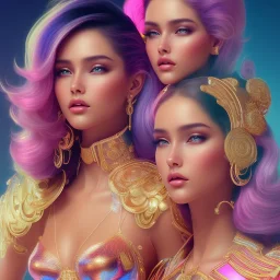 sexy, beautiful, young woman, detailed gorgeous face, vaporwave aesthetic, synthwave, colorful, psychedelic, artstation, concept art, smooth, extremely sharp detail, finely tuned detail, ultra high definition, 8 k, unreal engine 5, ultra sharp focus, illustration, art by artgerm mary dimova, jim lee, greg rutkowski and alphonse mucha