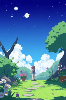 Anime style image of "Garden of Practicality"