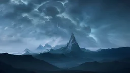 fantasy universe nature mountains 8K