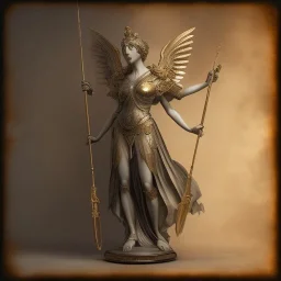 a greek marmor statue of athena, steam punk, scary, horror, realistic, made in octane, cinematic, movie, CGI, ultra-realistic, extremely detailed octane rendering, 8K, VRAY Super Real ar 2:3, dof photorealistic futuristic 50mm lens hard lighting dark gray tintype photograph, realistic lighting, sephia colors