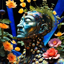 "Zen of Augmented reality garden Wayne douglas barlowe by victor nizovtsev cyborg by yoji shinkawa, brad rigney, vray" by Ernst Fuchs, John Harris, Mathias Kollros, Rostislav Zagornov, Jakub Bazyluk, Ray collins,gabriel dawe , high contrast, deep, perspective,