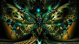 fractals, butterfly, Traditional Art