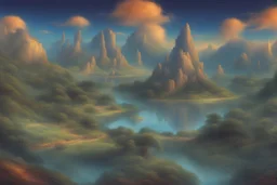 Fantasy landscape