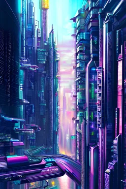 Cyberpunk gorgeous Monalisa, hyper realist, futuristic city background, hyper detailed, intricated,