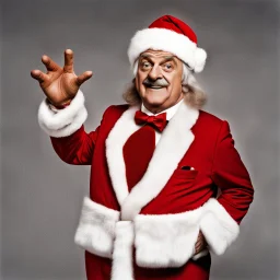 Captain Kangaroo as Santa Claus