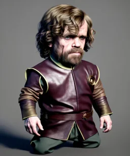 Tyrion Lannister toddler, full body, soft skin, dramatic lighting, hyper realistic