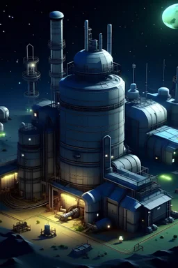 factory of space settlment