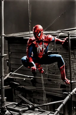 Spider-Man in 1873, photograph