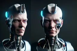cyborg, highly detailed, 8k