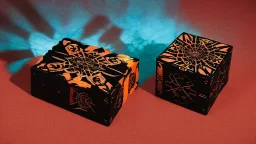 Clive Barker's Hellraiser, including the movies, music, comics, novellas and graphic novels. HELLRAISER PUZZLE BOX NOW A TOY KIDS CAN PLAY WITH. High contrast, detailed, shadow play. reef background, by Željko Jovanović, by Lillian Bassman, detailed face features, sharp eyes, soft skin, evocative, high definition, color. vibrant, exquisite craftsmanship, masterpiece, classy, fascinating, gorgeous, irresistible, radiant, wonderful, lovely, very stylish, dreamlike, very pretty, splendid, excelle