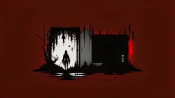 minimalist horror gaming theme