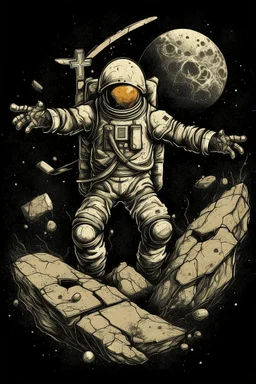 Crucified astronaut