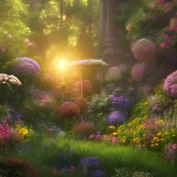 pixar style, volumetric summer garden environment and background, realistic painting of hamburger, looking excited, volumetric lighting, dramatic lighting, detailed digital painting, extreme dense and fine fur, anime, ornate, colour-washed colors, elegant, small minutiae, tiny features, particulars, centered, smooth, sharp focus, renderman gofur render, 8k, uhd, detailed eyes, realistic shaded volumetric lighting, sunlight caustics, backlight, centered camera view