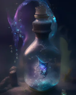 A mystical potion that grants macro photographers the ability to see and interact with the spirit world, where they can capture images of ethereal creatures.