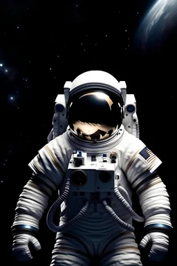 fondo de astronauta en horizontal